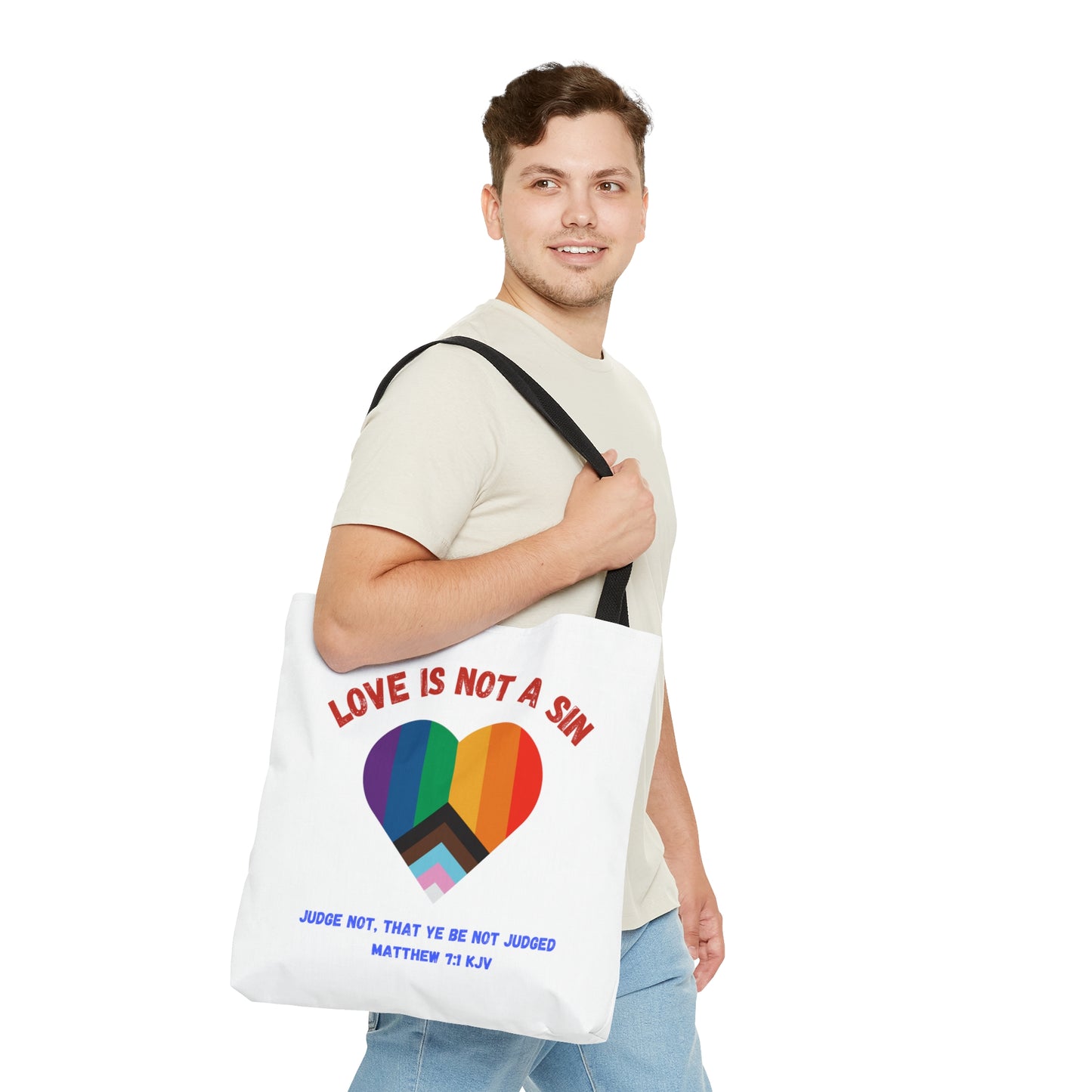 Love Is Not A Sin - Tote Bag (AOP)