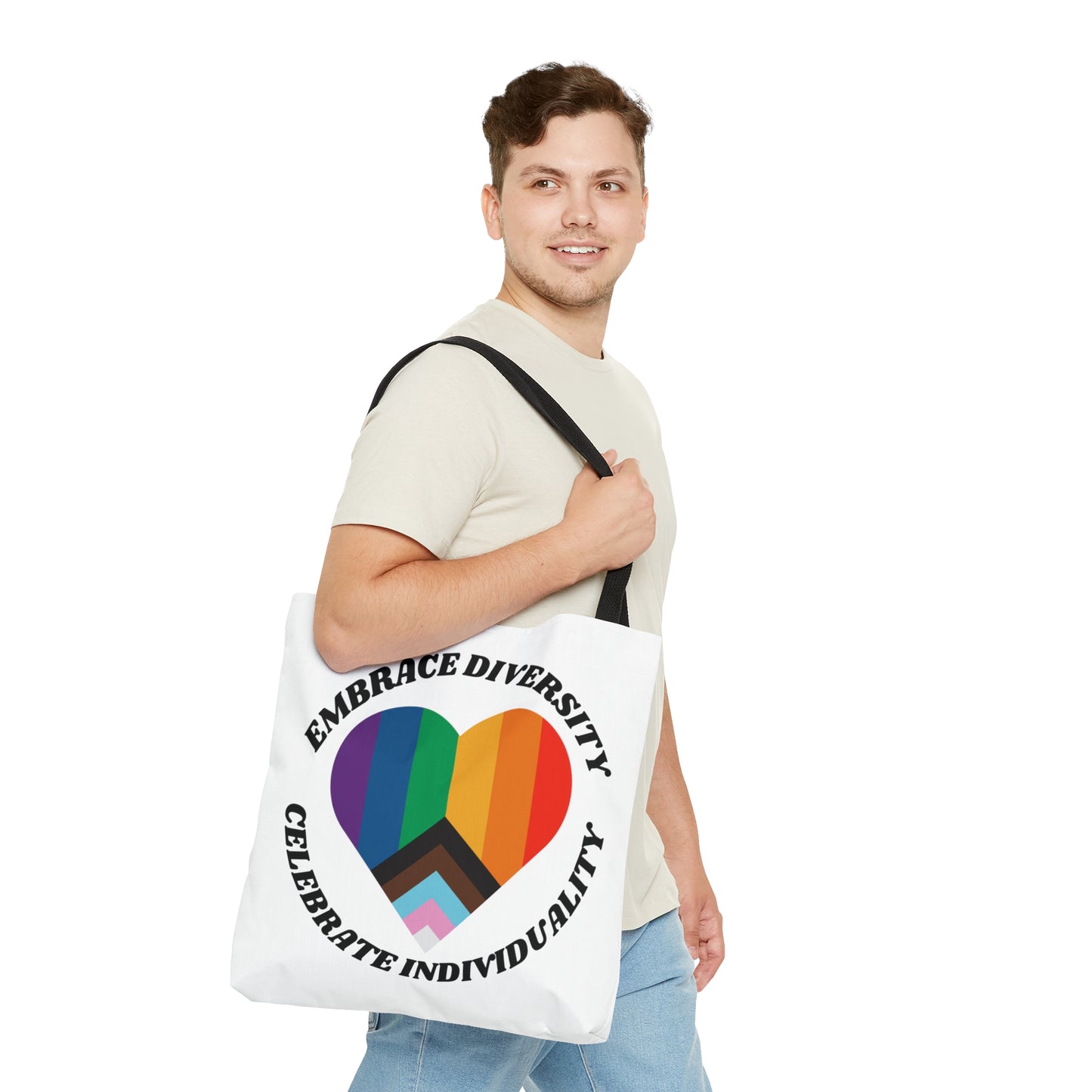 Embrace Diversity, Celebrate Individuality - Tote Bag (AOP)