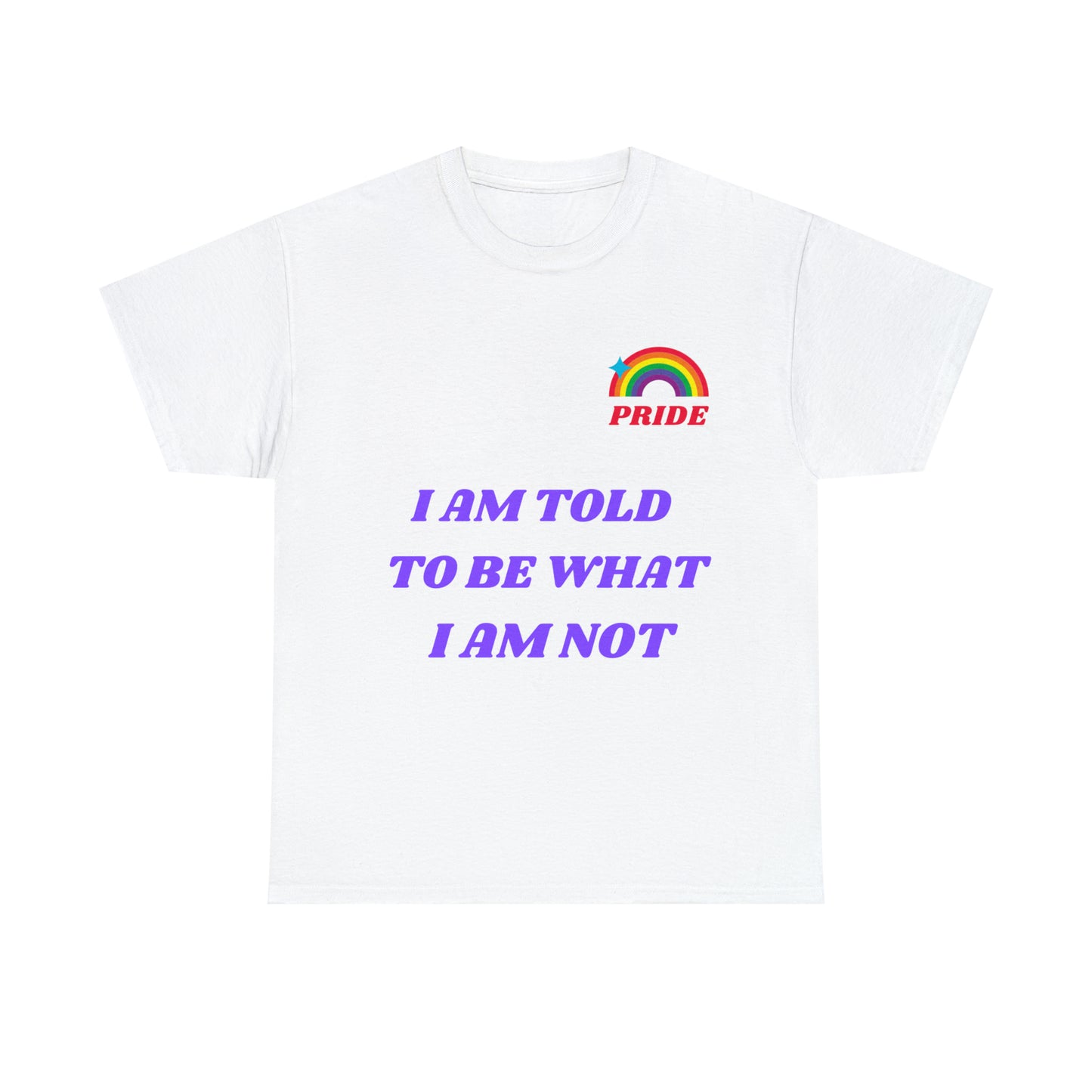 I Am Told To Be What I Am Not - Unisex Heavy Cotton T-shirt