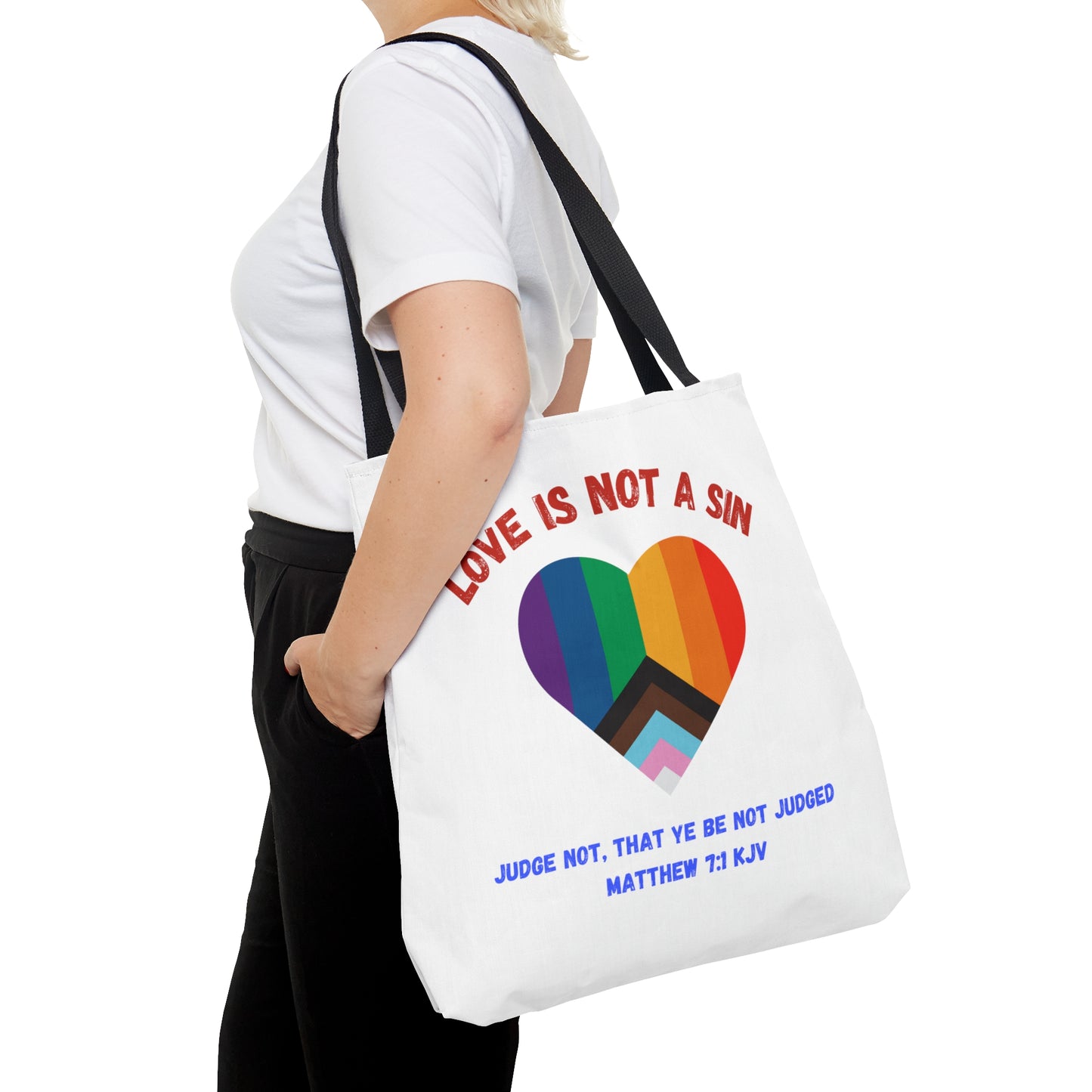 Love Is Not A Sin - Tote Bag (AOP)