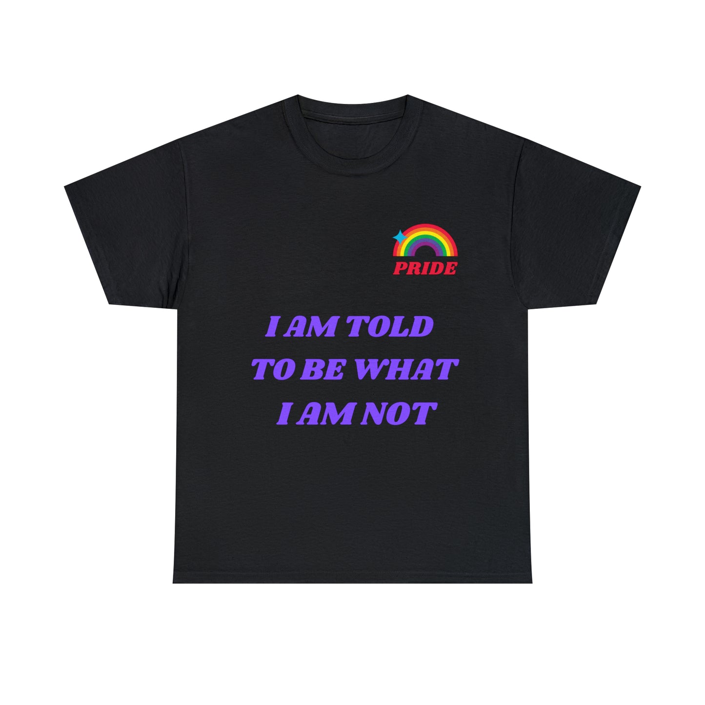 I Am Told To Be What I Am Not - Unisex Heavy Cotton T-shirt